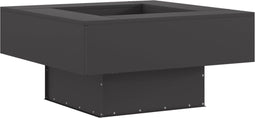 vidaXL - Vuurkorf - Vierkant - Zwart - 80x80x40 - cm - Staal
