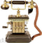 Paramount Splendor Lauren Retro Telefoon – Aan Te Sluiten Op Modem – Met Draaischijf – Brons