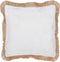AGRIMONY - Sierkussen set van 2 - Beige - 45 x 45 cm - Polyester