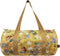 LOQI Weekender - Gold Flower Pattern Large Recycled