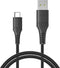 imoshion Kabel - USB C naar USB A Kabel - 2 meter - USB-C Oplader Kabel - Geschikt voor o.a. Apple iPhone 15/16 en Samsung - Zwart