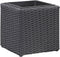 vidaXL - Plantenbakken - verhoogd - 3 - st - poly - rattan - zwart