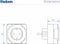 Theben Digitale Wekker Timer Stekker Met Bluetooth 2600W - 0200130 - E3YRN