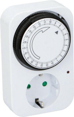 Tijdschakelaar binnen - Timer - Tijdschakelklok - Tijdschakelaar - Wit - Grundig