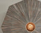 GOOD&MOJO Plafonniere Panama - Bruin - 45x45x5cm - Scandinavisch