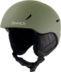 Sinner CREST - Skihelm - In-Mould technologie - Mos Groen - Maat S