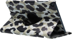 Tablet Hoes Geschikt voor Samsung Galaxy Tab A 10.1 (2019) - 360° Draaibare Design Bookcase - Meerkleurig /Panther