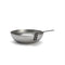 DeBuyer - Patelnia wok 28cm - Natuurlijke anti-aanbaklaag - Zilver