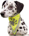 Trixie Reflecterende Bandana Geel - Hondenkleding - L-Xl 43-60 Cm