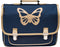 Caramel & Cie - Boekentas/Schooltas lagere school Blauwe vlinder - Medium