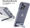 imoshion Hoesje Geschikt voor iPhone 15 Pro Max Hoesje - imoshion Stand Backcover - Transparant