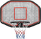 vidaXL Basketbalbord 109x71x3 cm polyetheen zwart