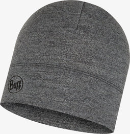 BUFF® Merino Midweight Beanie MELANGE LIGHT GREY - Muts