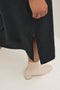 Kaffe Curve KCerna T-Shirt Dress - Dames Jurk - Driekwart mouw - Maat L