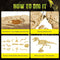 Interactieve Dino Skeleton Dig Kit - Educatief Speelgoed met Glow in The Dark Effect