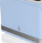 Swan Retro 4-Slot Broodrooster 19020 - Ontdooi- en opwarmfunctie - Blauw