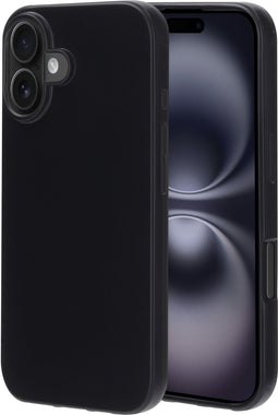 Mobiparts Classic TPU Case - Apple iPhone 16 - Schokabsorberend - Zwart