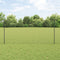 vidaXL - Hekpalen - 22 - stuks - U-vorm - Grijs - 120 - cm - Staal