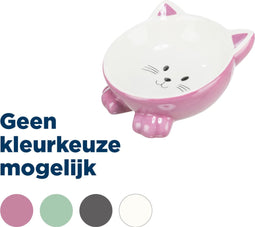 Trixie Voer/Waterbak - Kattenvoerbak - Ø14 cm 150 ml Assorti