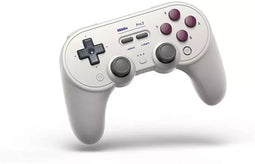 8Bitdo Pro 2 - Draadloze Gamecontroller - 20 uur batterij - Grijs