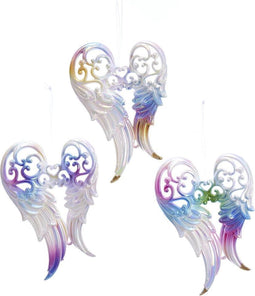 Iridescent Pastel Wings 5.5 Inch