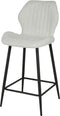 AnLi Style Barstoel boucle lendesteun Wit