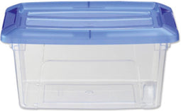 Iris Topbox Opbergbox 5L 29X19.5X14 Cm Blauw/Transparant
