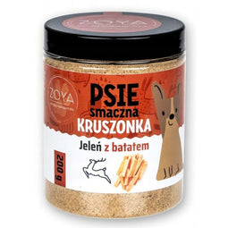 Snack voor honden Zoya Deer crumble with sweet potato Herten 200 g