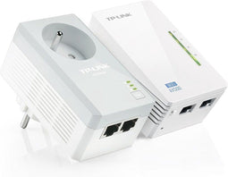 TP-Link TL-WPA4225 - Wifi Powerline Kit - Bereik uitbreiden tot 300 Mbps (2 stuks)