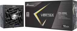 Seasonic Vertex PX-850 v1 - Voeding - 80 PLUS Platinum 850W - ATX 3.0 - PCIe Gen 5