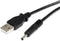 Gembird CC-USB-AMP35-6 - Voedingskabel USB-AM naar 3,5 mm - 1,8 m - Zwart