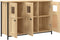 vidaXL - Dressoir - 100x35x70 - cm - bewerkt - hout - sonoma - eikenkleurig