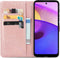 iMoshion Hoesje Geschikt voor Motorola Moto E40 / Moto E30 Hoesje Met Pasjeshouder - iMoshion Mandala Bookcase - Rosé Goud
