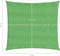 vidaXL - Zonnezeil - 160 - g/m² - 4x4 - m - HDPE - lichtgroen