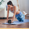 Iron Gym Dual Ab Fitness Wheel Double Ab Roller - Core Trainer - Buikspiertrainer