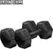 Iron Gym Dumbbell Set 2x 2 kg grote robuuste Dumbbells Gietijzer - Fitness accessoire