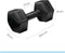 Iron Gym Dumbbell Set 2x 6 kg grote robuuste Dumbbells Gietijzer - Fitness accessoire