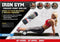 Iron Gym Essential Trigger Point Foamroller Massage roller - Zwart