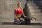 Iron Gym Essential Trigger Point Foamroller Massage roller - Zwart
