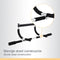 Iron Gym - Optrekstang - Zwart