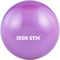 Iron Gym, Toning Ball - 1KG - Pilates en Yogabal - Fitnessbal - Gewichtsbal - Medicine ball - Paars