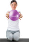 Iron Gym, Toning Ball - 1KG - Pilates en Yogabal - Fitnessbal - Gewichtsbal - Medicine ball - Paars