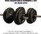 Iron Gym Verstelbare Dumbbell Set 1met 15 KG aan gewichten - 4 x 1,25 kg, 4 x 2,5 kg - Halterset, Halters