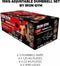 Iron Gym Verstelbare Dumbbell Set 1met 15 KG aan gewichten - 4 x 1,25 kg, 4 x 2,5 kg - Halterset, Halters