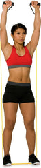 Iron Gym - Weerstandstube trainer - Geel
