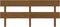vidaXL - Hoofdbord - 184x3x81 - cm - massief - grenenhout - honingbruin