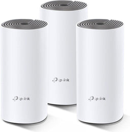 TP-Link Deco E4 - Mesh Wifi-systeem - 3 stations - Fast Ethernet (3-pack)