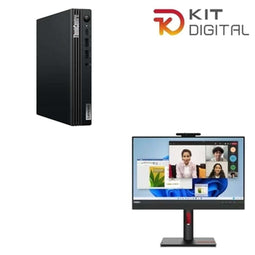 Lenovo M75q - Desktop PC - AMD Ryzen 5 R5 Pro-8500GE 16 GB RAM 512 GB SSD - Zwart
