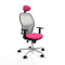 Piqueras y Crespo 1D086N1 - Bureaustoel - Hoogteverstelbaar - Roze