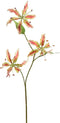 Gloriosa x3 spray 64 cm green pink kunstbloem zijde nepbloem
